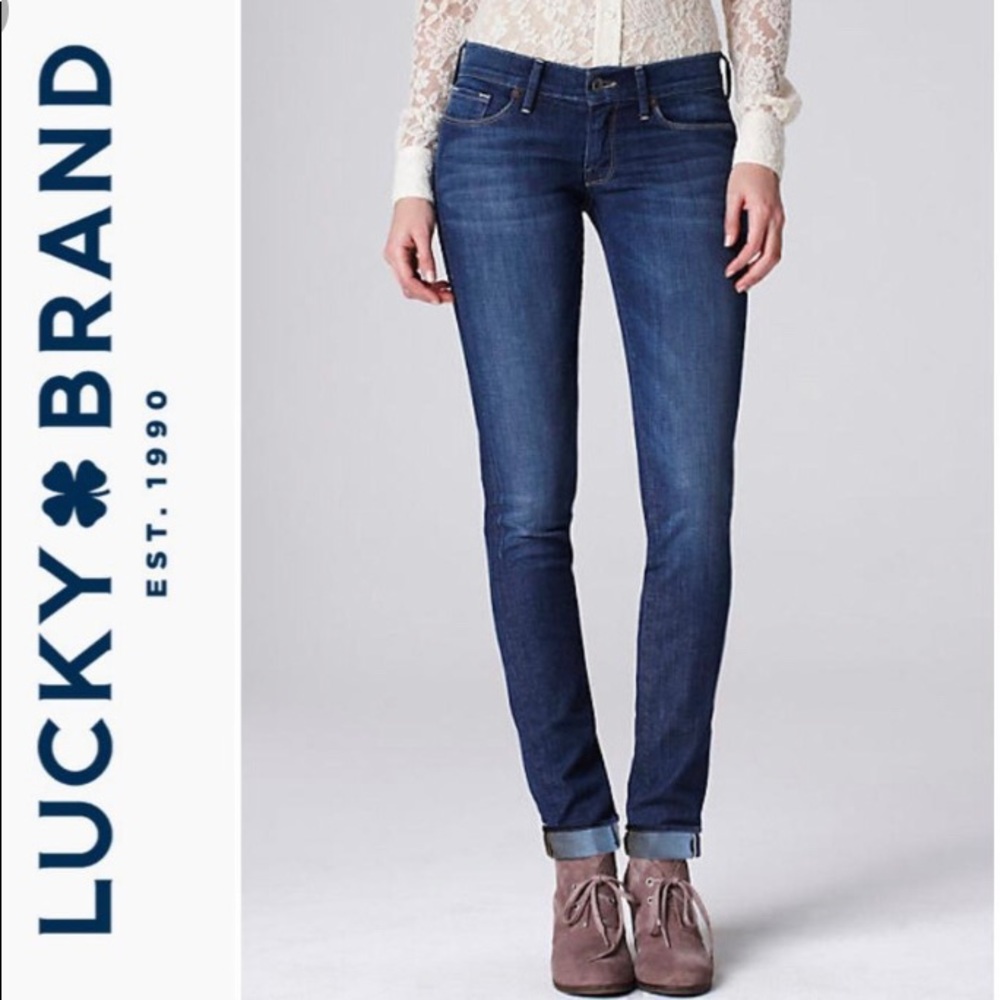 Lucky Brand: Cate Stacked Skinny Jeans (Size 4/27)